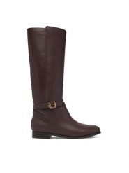 LAUREN RALPH LAUREN Oficerki 802974383003 Brązowy. Brązowe kozaki Lauren Ralph Lauren, bez wzorów, bez obcasa, na płaskiej podeszwie, bez zapięcia. Za 1,299.00 zł.