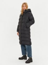 Pepe Jeans Kurtka puchowa Bibi PL402437 Czarny Loose Fit. Czarne kurtki Pepe Jeans, l, bez wzorów, z jeansu, bez kaptura. Za 619.99 zł.