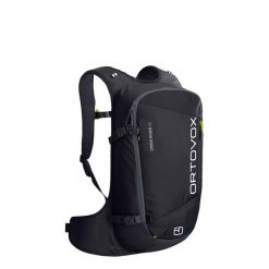 Plecak Ortovox Cross Rider 22 - black raven. Czarne plecaki ORTOVOX, bez wzorów, bez dodatków. Za 539.99 zł.