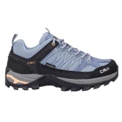 Buty trekkingowe damskie CMP Rigel Low Wp. Niebieskie buty trekkingowe Campagnolo, bez zapięcia. Za 319.99 zł.