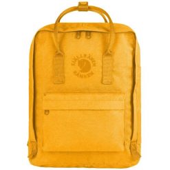 Plecak sportowo-miejski Re-Kanken 16l. Zielone plecaki Fjällräven, bez wzorów, bez dodatków. Za 419.99 zł.