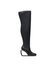 United Nude Muszkieterki Mobius Long Boot Hi II 10751849177 Czarny. Czarne kozaki United Nude, bez wzorów, ze skóry, bez obcasa, na koturnie, bez zapięcia. Za 1,279.00 zł.