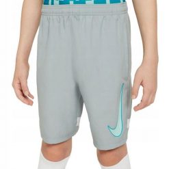 Spodenki Dziecięce Academy DriFIT. Szare szorty Nike, bez wzorów, sportowe. Za 85.99 zł.