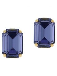 Otazu Pozłacane kolczyki-wkrętki z kryształami Swarovski rozmiar: onesize. Różowe kolczyki Otazu, z kryształem, pozłacane. Za 206.91 zł.