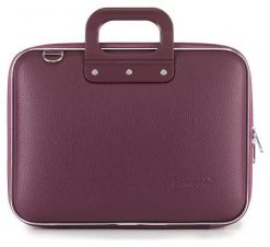 Torba Bombata Classic 13''-14'' plum purple. Fioletowe torby na laptopa Bombata, bez wzorów, na ramię. Za 279.00 zł.