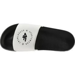 Klapki damskie KLD202 - biały. Klapki marki 4f. Za 59.99 zł.