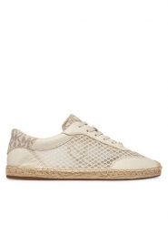 MICHAEL Michael Kors Espadryle Ollie 43S6SCFS2D Beżowy. Brązowe espadryle MICHAEL Michael Kors, bez wzorów, ze skóry, bez obcasa. Za 511.99 zł.