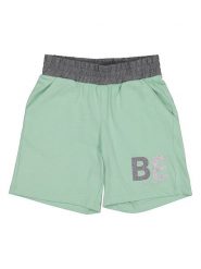Benetton Szorty dresowe w kolorze jasnozielonym rozmiar: 130. Zielone szorty Benetton, bez wzorów, z bawełny. Za 39.95 zł.