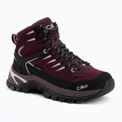 Buty trekkingowe damskie CMP Rigel 2.0 Mid Waterproof. Czerwone buty trekkingowe CMP, ze skóry, przed kolano, bez zapięcia. Za 434.37 zł.