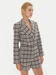 Bruuns Bazaar Marynarka Nanyas BBW4175 Szary Loose Fit. Szare marynarki i żakiety Bruuns Bazaar, bez wzorów, z syntetyku, bez ramiączek. Za 379.99 zł.