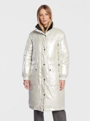 Bruuns Bazaar Kurtka puchowa Lovisa BBW2993 Biały Regular Fit. Białe kurtki Bruuns Bazaar, na zimę, bez wzorów, z puchu, bez kaptura. Za 979.99 zł.