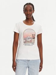 Liu Jo T-Shirt WA5478 J6410 Biały Regular Fit. Białe t-shirty Liu Jo, xs, bez wzorów, z bawełny, bez kołnierzyka, bez ramiączek. Za 249.99 zł.