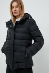 United Colors of Benetton kurtka damska kolor czarny zimowa. Czarne kurtki United Colors Of Benetton, na zimę, bez wzorów, z poliamidu, bez kaptura. W wyprzedaży za 399.99 zł.