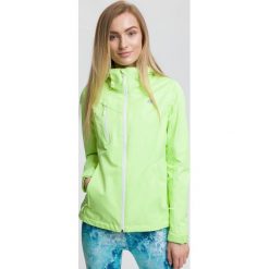 Kurtka miejska damska KUD010 - żółty neon. Kurtki marki 4f. W wyprzedaży za 199.99 zł.