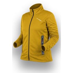 Bluza Trimm ECHO LADY. Żółte bluzy TRIMM, bez wzorów, sportowe, bez ramiączek, bez kaptura. W wyprzedaży za 175.00 zł.