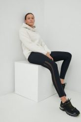 CMP legginsy sportowe damskie kolor granatowy z nadrukiem. Niebieskie legginsy CMP, l, bez wzorów, z materiału. W wyprzedaży za 124.99 zł.