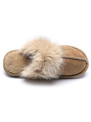 Confly Kapcie w kolorze karmelowym rozmiar: 40. Brązowe kapcie Confly, bez wzorów, z materiału. Za 69.91 zł.