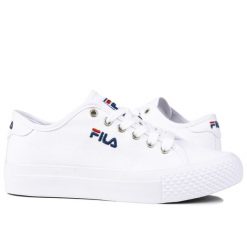 Buty damskie trampki sportowe Fila POINTER CLASSIC. Białe buty sportowe lifestyle Fila, bez wzorów, z gumy, eleganckie, bez zapięcia. Za 109.00 zł.