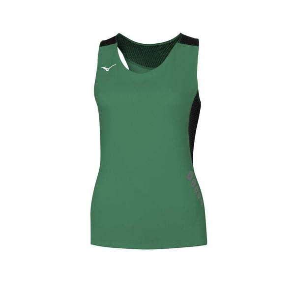 Damski tank top Mizuno Premium. Czarne topy Mizuno, l, bez wzorów, sportowe, bez kołnierzyka, bez ramiączek. Za 147.00 zł.