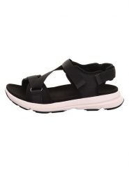 Legero Sandały "Liberty" w kolorze czarnym rozmiar: 39. Czarne sandały Legero, bez wzorów, klasyczne, z otwartym noskiem, bez obcasa, bez zapięcia. Za 195.99 zł.