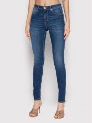 United Colors Of Benetton Jeansy 4NF1574K5 Granatowy Skinny Fit. Niebieskie jeansy United Colors Of Benetton, bez wzorów, z bawełny. Za 169.99 zł.