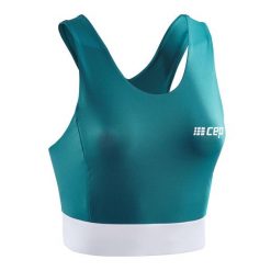 Damski sportowy Crop Top treningowy CEP. Białe topy sportowe CEP, s, bez wzorów, do biegania. Za 179.00 zł.