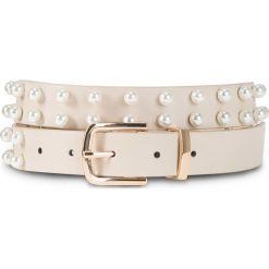 Pasek z perełkami bonprix cielisty. Paski marki bonprix. Za 24.99 zł.