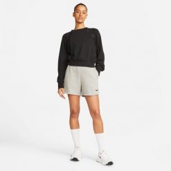 Spodenki sportowe damskie Nike Park 20 Short. Białe szorty sportowe Nike, bez wzorów, z elastanu, na fitness i siłownię. Za 169.40 zł.