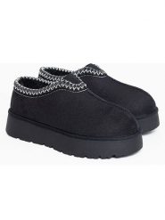 ISLAND BOOT Botki "Ilden" w kolorze czarnym rozmiar: 40. Czarne botki Island Boot, bez wzorów, z materiału, bez obcasa, na platformie, bez zapięcia. Za 170.07 zł.