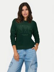 JDY Bluza Paris 15221015 Zielony Regular Fit. Zielone bluzy JDY, m, bez wzorów, z bawełny, bez kaptura. Za 129.99 zł.