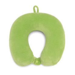 Poduszka podróżna DeeZee. Zielone torebki klasyczne DeeZee, bez wzorów, bez dodatków. Za 49.99 zł.