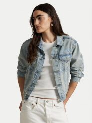 Polo Ralph Lauren Kurtka jeansowa 211969393001 Niebieski Regular Fit. Niebieskie kurtki Polo Ralph Lauren, xs, bez wzorów, z bawełny, bez kaptura. Za 1,299.00 zł.