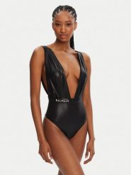 Balmain Strój kąpielowy BKBU72140 Czarny. Czarne stroje jednoczęściowe Balmain, bez wzorów, z syntetyku. Za 2,019.00 zł.