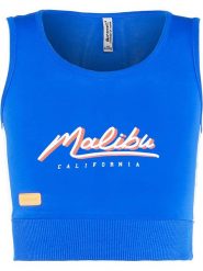 Blue Effect Top w kolorze niebieskim rozmiar: 140. Niebieskie topy Blue Effect, bez wzorów, bez kołnierzyka, bez ramiączek. Za 41.69 zł.