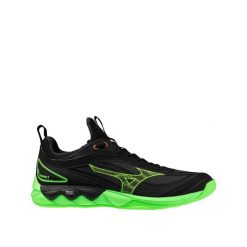 Buty do siatkówki Mizuno Wave Luminous 3. Czarne buty treningowe Mizuno, bez wzorów, z tkaniny, bez zapięcia, na fitness i siłownię, mizuno wave. Za 449.99 zł.