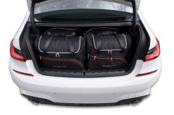 Torby Do Bagażnika Bmw 3 Limousine Phev 2019+ 4Szt Kjust. Czarne torby podróżne KJUST, bez wzorów, z kauczuku. Za 1,231.00 zł.