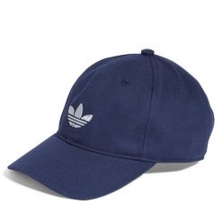 Czapka z daszkiem adidas. Niebieskie czapki z daszkiem adidas, bez wzorów. Za 89.99 zł.