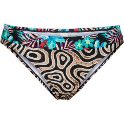 Figi bikini bonprix brązowy z nadrukiem. Bikini marki bonprix. Za 16.99 zł.