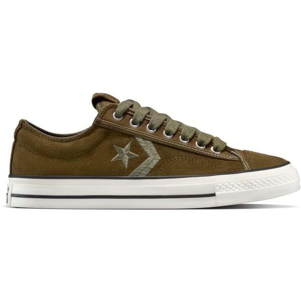 Buty sportowe Converse Star Player 76. Brązowe buty treningowe Converse, bez wzorów, z materiału, bez zapięcia. Za 490.00 zł.