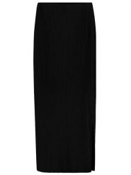 Sublevel Spódnica w kolorze czarnym rozmiar: L. Niebieskie spódnice Sublevel, na co dzień, l, bez wzorów, prążkowane, maxi, proste. Za 69.91 zł.