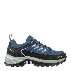 Buty trekkingowe damskie CMP RIGEL 2.0 LOW. Niebieskie trekkingi CMP, bez wzorów, bez zapięcia, trekkingowe. Za 429.99 zł.