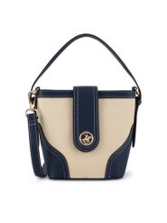 Beverly Hills Polo Club Torebka BHPC-C-012-07 Granatowy. Niebieskie torebki klasyczne Beverly Hills Polo Club, bez wzorów, z tworzywa sztucznego, bez dodatków. Za 179.99 zł.