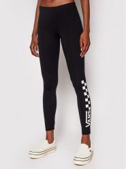 Vans Legginsy Chalkboard Classic VN0A4S9W Czarny Slim Fit. Czarne legginsy Vans, bez wzorów, z bawełny. Za 169.99 zł.