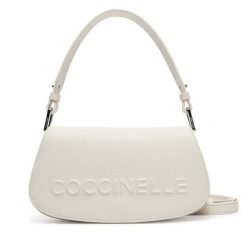 Torebka Coccinelle. Białe torebki klasyczne Coccinelle, bez wzorów, klasyczne, bez dodatków. Za 979.99 zł.