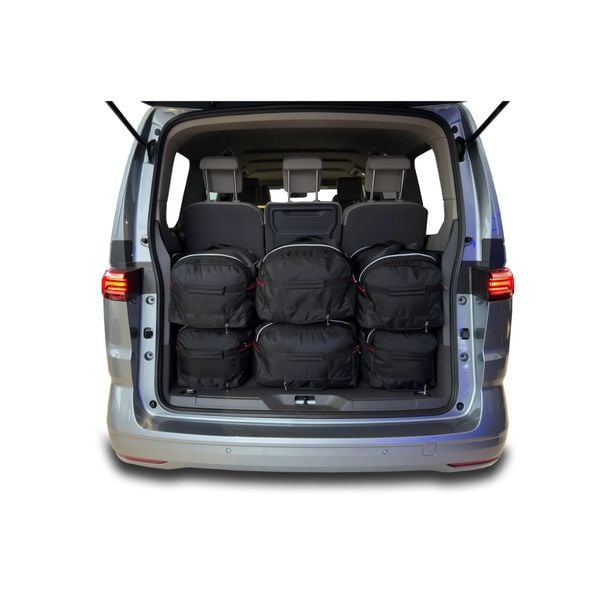 Torby Do Bagażnika Vw Multivan L2 2021+ 6Szt Kjust. Czarne torby podróżne KJUST, bez wzorów. Za 2,208.00 zł.