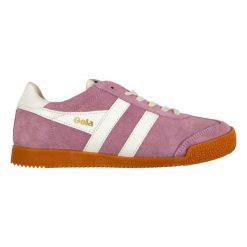 Sznurowane trampki damskie Gola Elan. Białe trampki Gola, bez wzorów, z gumy, retro, bez zapięcia. Za 459.10 zł.