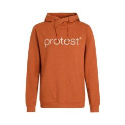 Damska klasyczna bluza z kapturem Protest. Brązowe bluzy Protest, bez wzorów, klasyczne, bez ramiączek, z kapturem. W wyprzedaży za 224.50 zł.