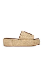 Nine West Espadryle EO-259-8201 Beżowy. Brązowe espadryle Nine West, bez wzorów, z syntetyku, bez obcasa. Za 279.99 zł.