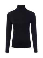Marie Lund Sweter Kobiety drobna dzianina czarny, L. Czarne swetry Marie Lund, l, bez wzorów, z dzianiny, eleganckie, bez ramiączek. Za 179.95 zł.