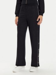 Liu Jo Spodnie dresowe TF4272 FS576 Czarny Regular Fit. Czarne spodnie dresowe Liu Jo, bez wzorów, z dresówki. Za 439.99 zł.